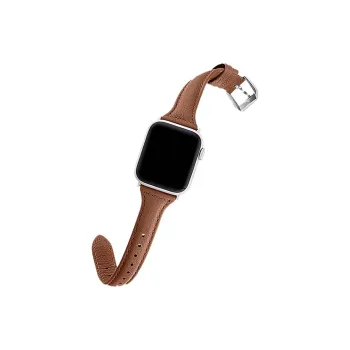 Hanno Watch Band Apple Compatibility 49mm Cowhide Leather Material