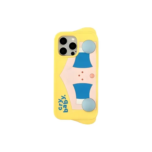 POP MART Silicone Material Cute Phone Cases Compatibility With IPhone 15 Pro Max/14 Pro Max Cute Style