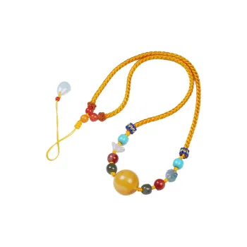Reverevis Beeswax Amber Necklaces Women's
