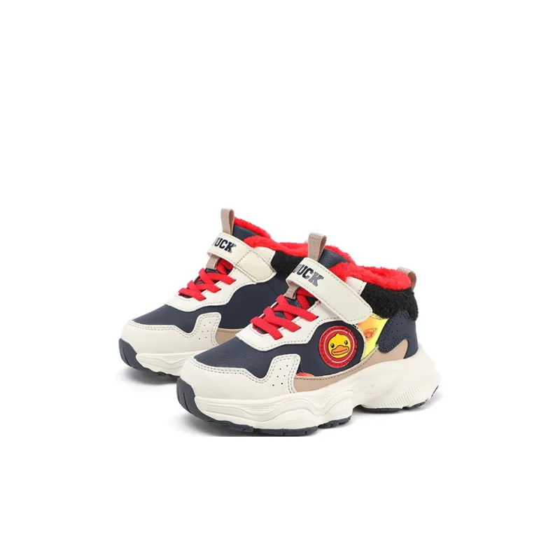 B.Duck Warm High Top Kids Lifestyle Shoes Children Aged 3 7 Years Old-2