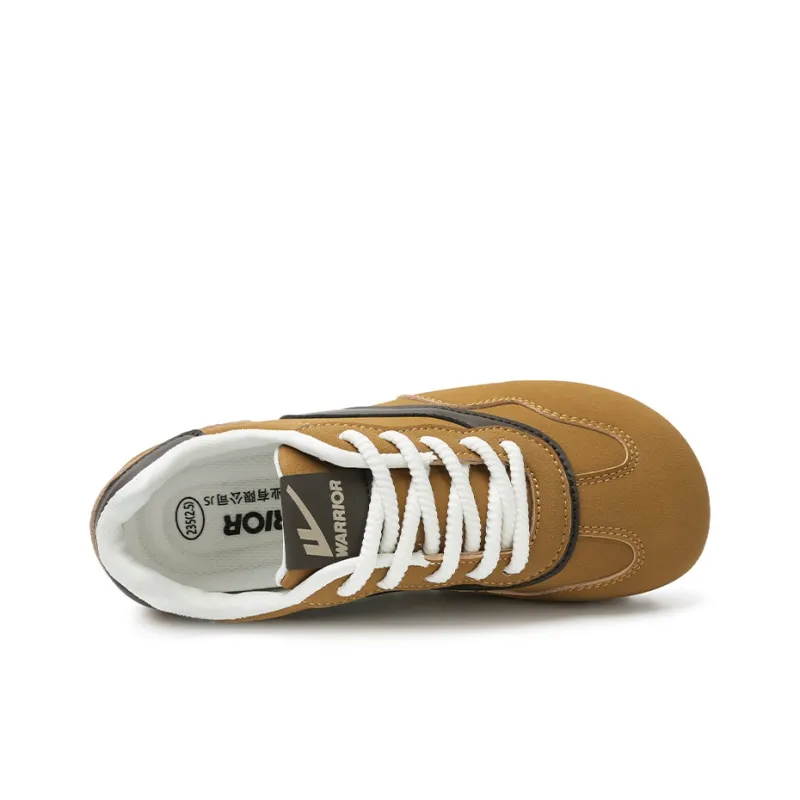 Warrior Warrior De Training Shoes Lightweight Low-Top Casual Shoes Women's Light Brown Beige 1.0-2