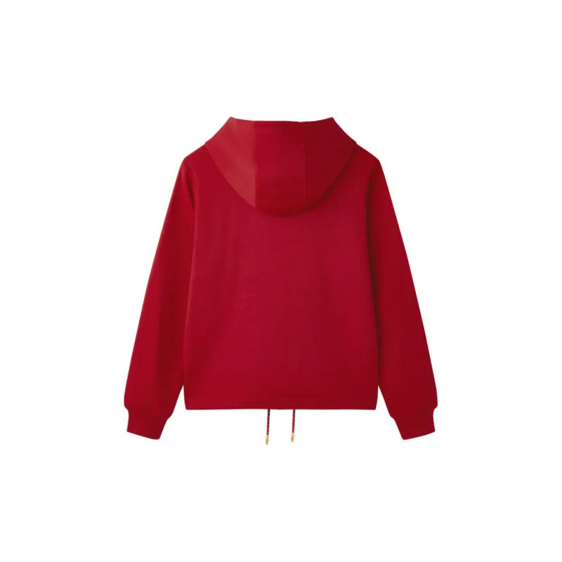 Skechers New Year Sweatshirt Women's Berry Red-1