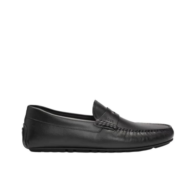 HUGO BOSS Loafers Men Black-1