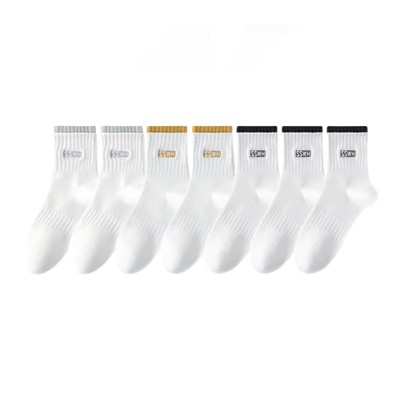 Lan Miao Mid Calf Socks Women's 7 Pack-2