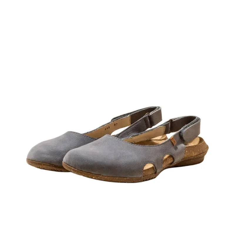 El Naturalista Wakataua Casual Single Shoes 2cm Women's Blue-1