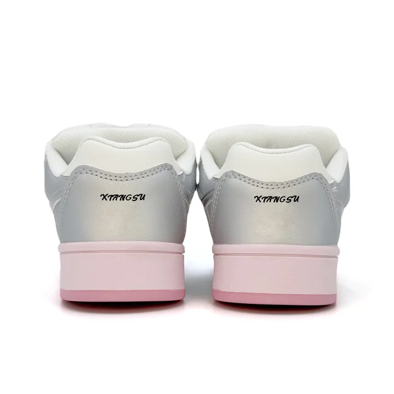 XIANGSU Fashion Trend Comfortable Commute Versatile Low-Top Skateboard Shoes Women's-59