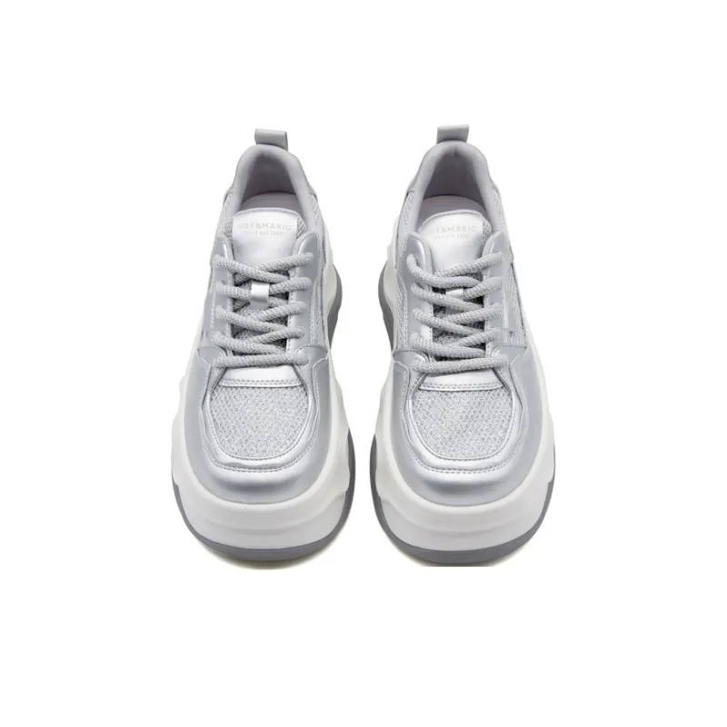 Joy&Mario Slip Resistant Low Top Skateboard Shoes Women's-7