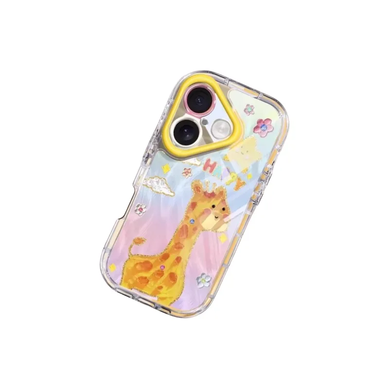 BYZ Silicone Material Creamy Elephant Phone Case Compatible With Apple IPhone 16/15/14/13/12 Phone Cases-13