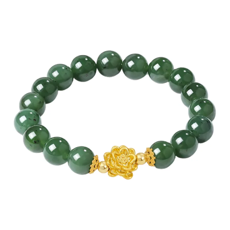 Oriental Jade Hetian Jade Bracelets Jasper Women's-0