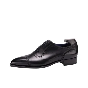 GAZIANO GIRLING St.James II Dress Shoes Men's Black/Brown