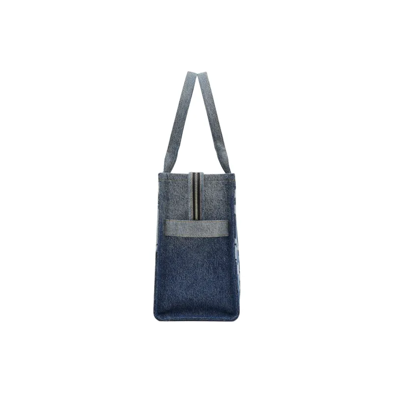 MARC JACOBS X Futura Denim Large Tote Bag Multicolor-1