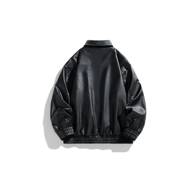 BOBBY ABLEY Leather Jacket Unisex-1