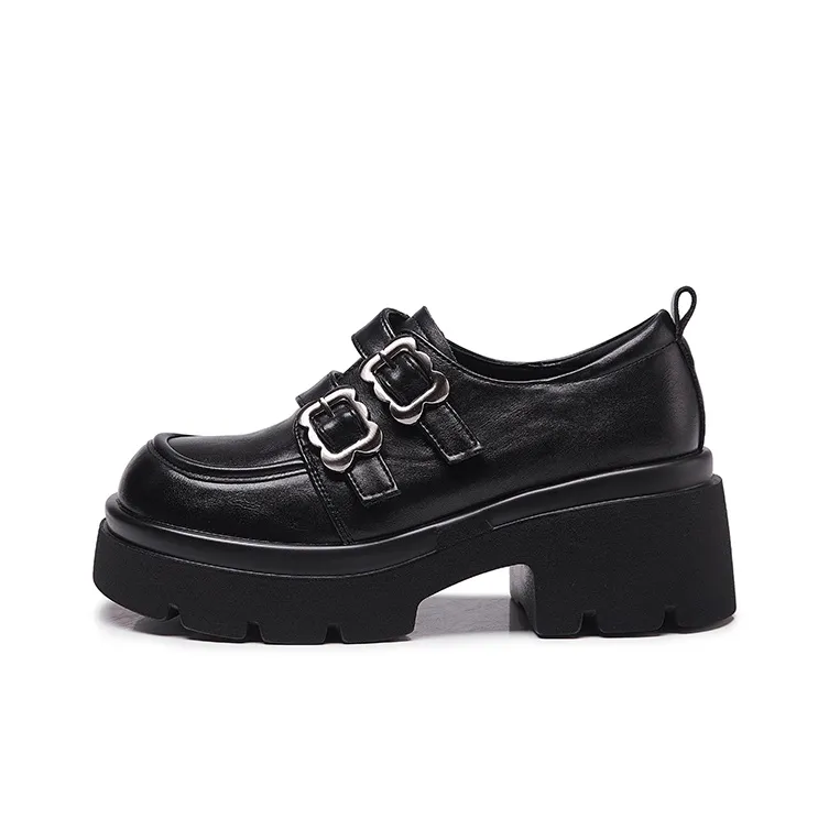 Bull charm Loafers Women's Black/Brown-0