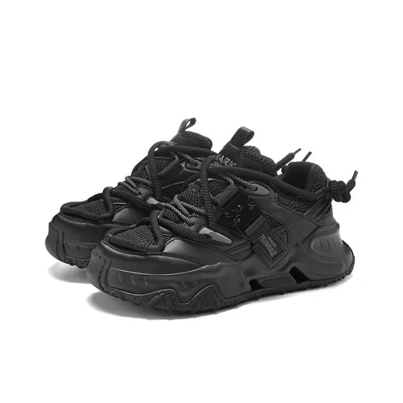 FAIRWHALE Slip Resistant, Abrasion Resistant, Lightweight Low Top Chunky Sneakers Unisex-7