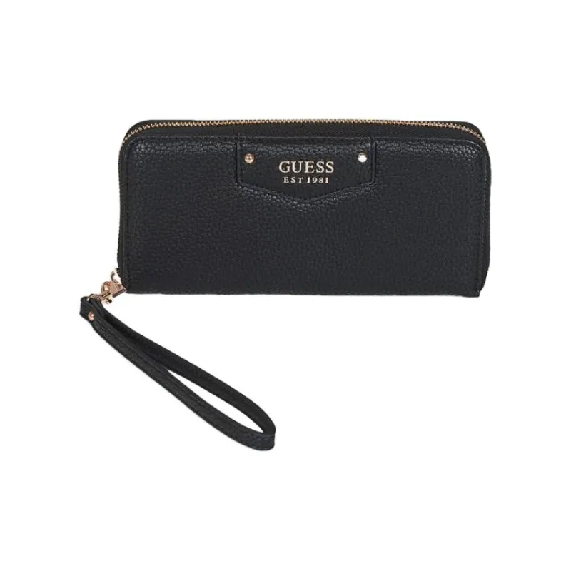 GUESS Polyurethane Wallet Women's Black-0