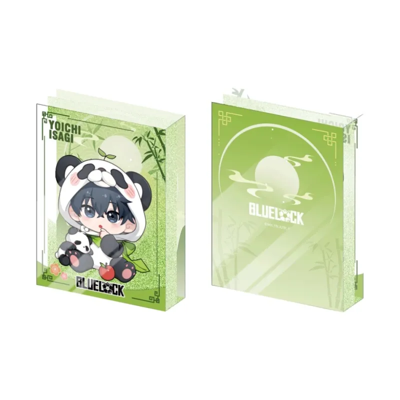 Crooked Melon Production Blue Lock Panda Collection Quicksand Mahjong Cute Merch Ornament Acrylic Stands-20