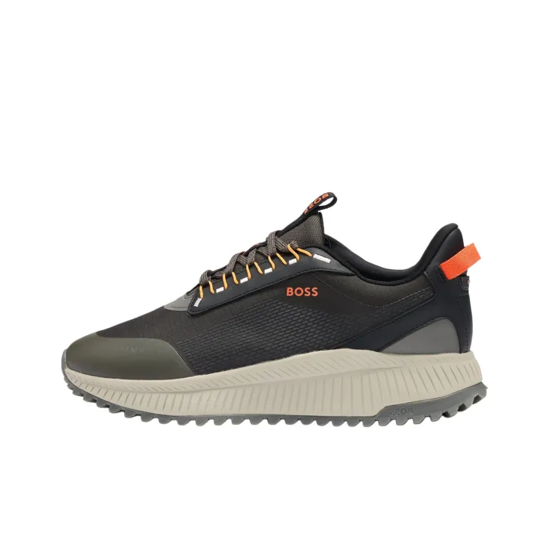 HUGO BOSS Low Top Running Shoes Men's Dark Gray-0