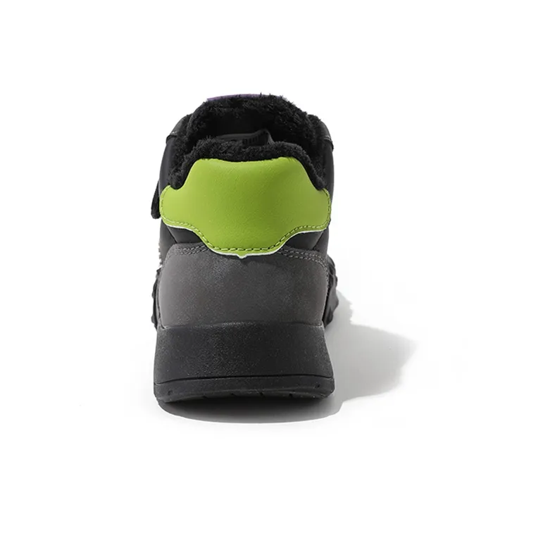 BIG WASP Slip Resistant Anti Kick Abrasion Resistant Mid Top Kids' Skateboarding Shoes Kids'-24