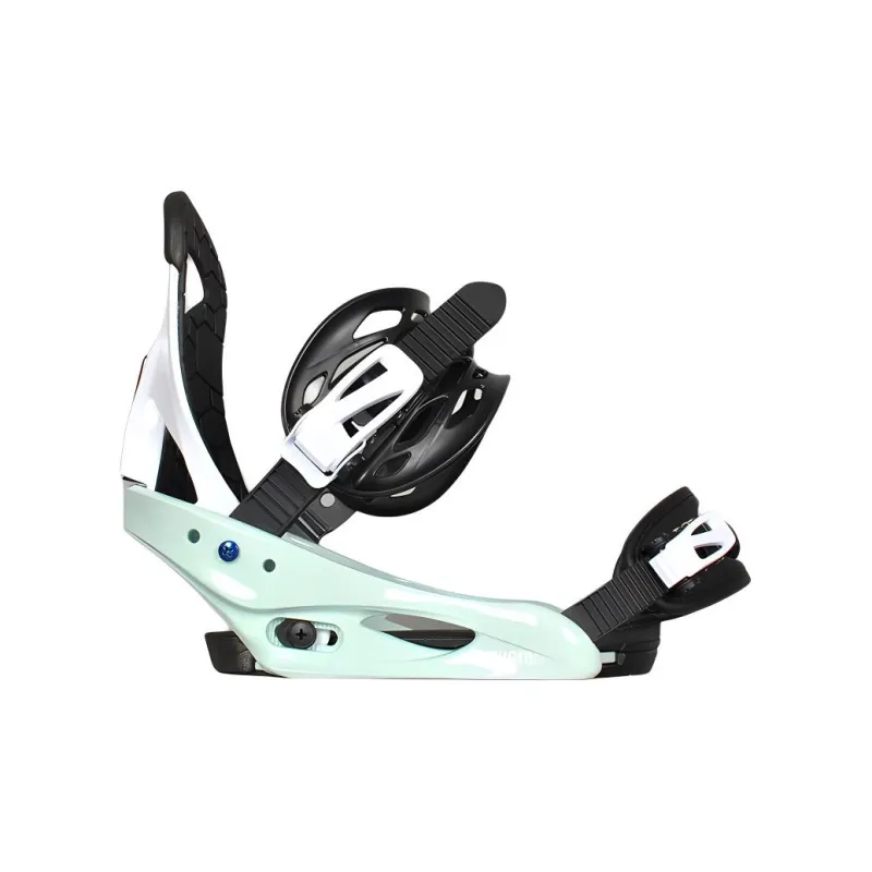BURTON SMALLS RE FLEX Single Snowboard Ski Bindings Kids' Mint White-0