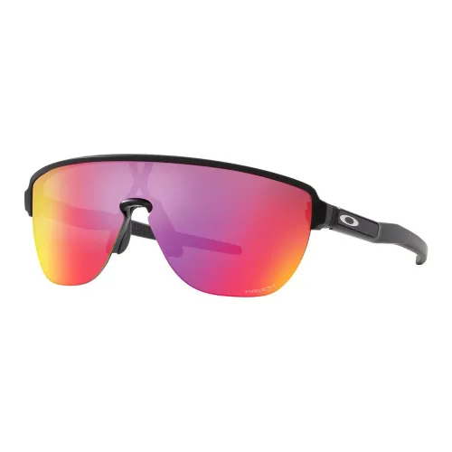 Oakley Irregular Shape Sunglasses Men's Black