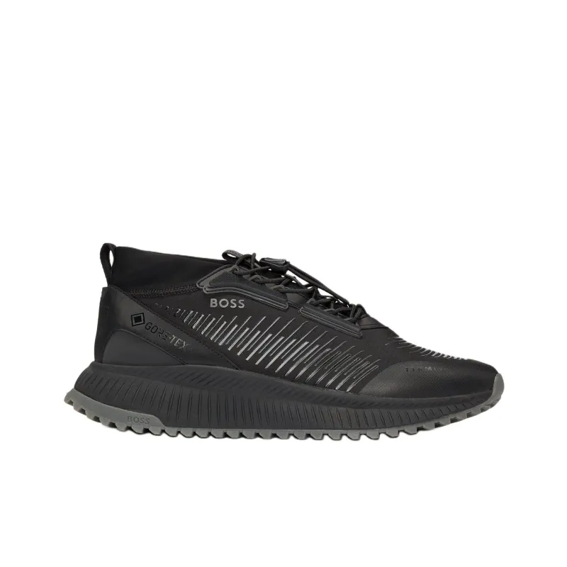 GORE TEX x HUGO BOSS Low Top Casual Shoes Men's Black-1