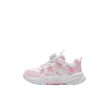 Antakids Anti Slip Wear Resistant Low Top Kids Lifestyle Shoes Anta White/Pastel Pink Kids'