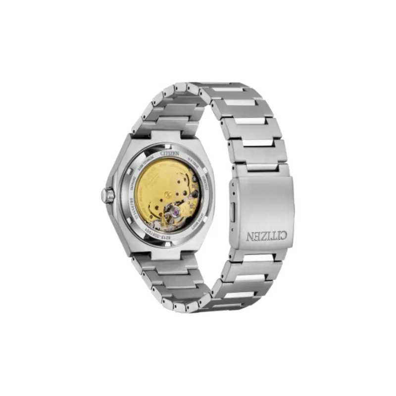 CITIZEN Mechanical Watch Series Automatic Mechanical Movement Titanium Strap Watch Men's Watches Green Dial-1