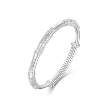 FAIRWHALE Push Pull Adjustable Opening Bangles Women's