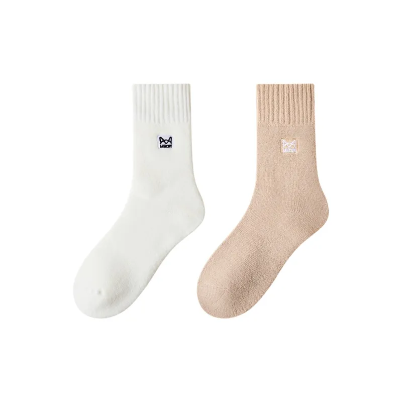 MIIOW Mid Calf Socks Unisex Combo Set-0