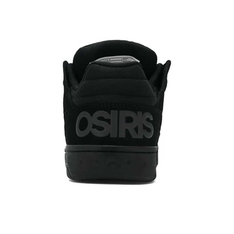 OSIRIS Coverage Warm Slip Resistant Cushioning Wear Resistant Height Increasing Low Top Skateboard Shoes Unisex Black-3