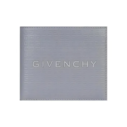 Givenchy Calfskin Wallet Men's Gray