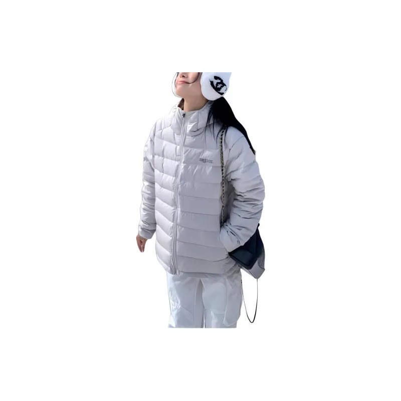 AGXS Puffer Jackets Unisex Gray-3