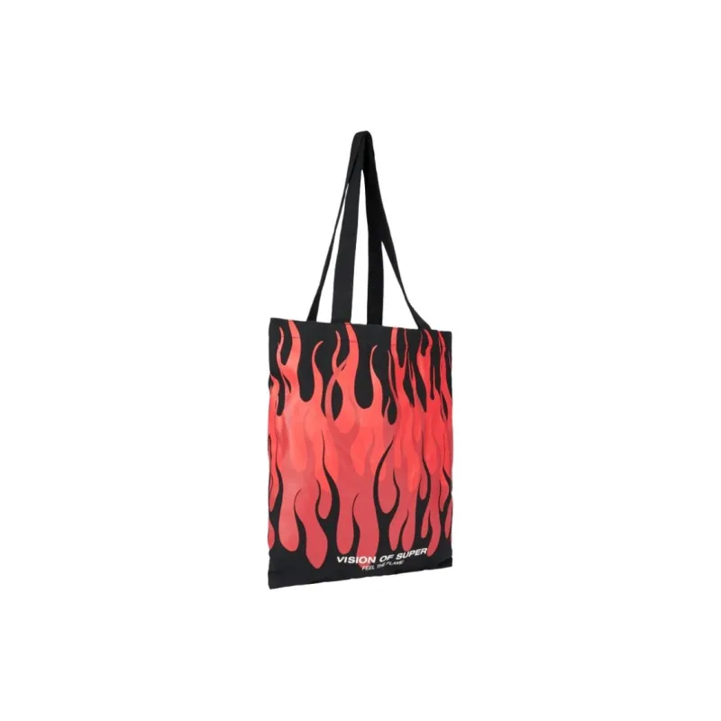 Vision Of Super 100% Cotton Handbag Regular Men's Red-1