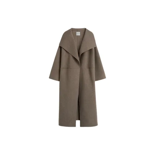 TOTEME Collared Open-Front Coat