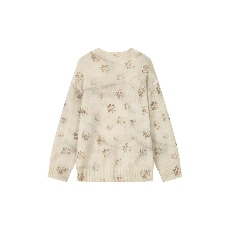 UOOYAA Sweaters Women's Print-1