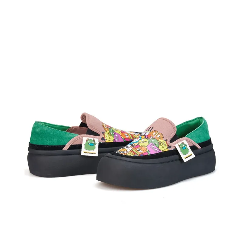 Joy&Mario Casual Single Shoes Women's Purple-4
