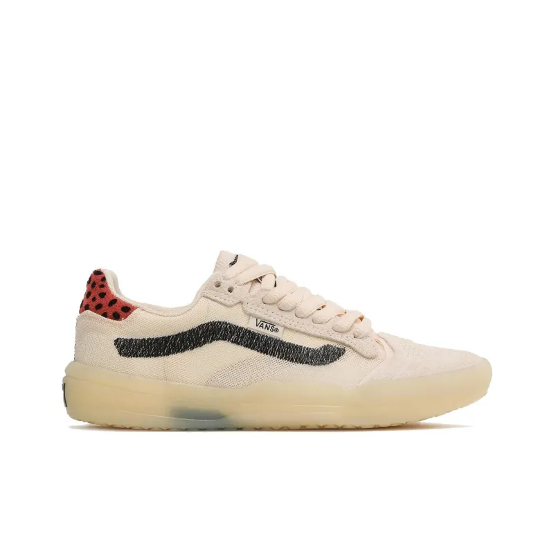Vans Evdnt Anti Slip Wear Resistant Low Top Skateboard Shoes Women's Beige-1