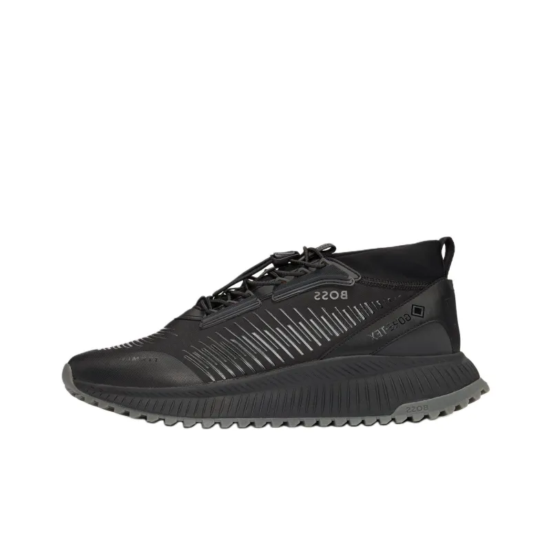 GORE TEX x HUGO BOSS Low Top Casual Shoes Men's Black-0