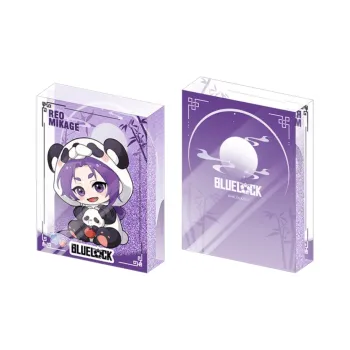 Crooked Melon Production Blue Lock Panda Collection Quicksand Mahjong Cute Merch Ornament Acrylic Stands