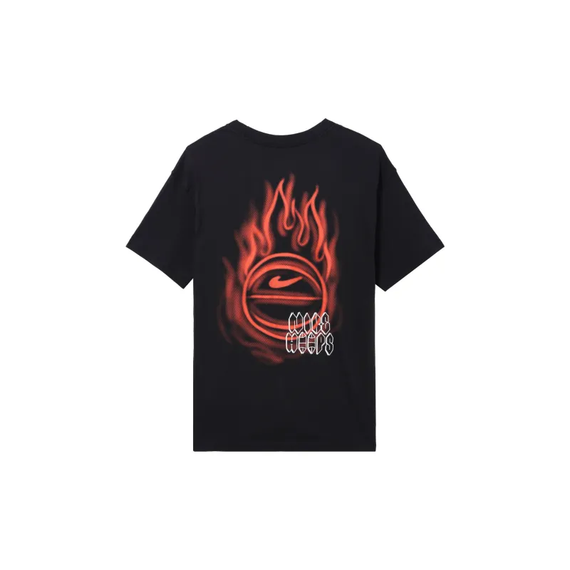 Nike T Shirts Men Black-1