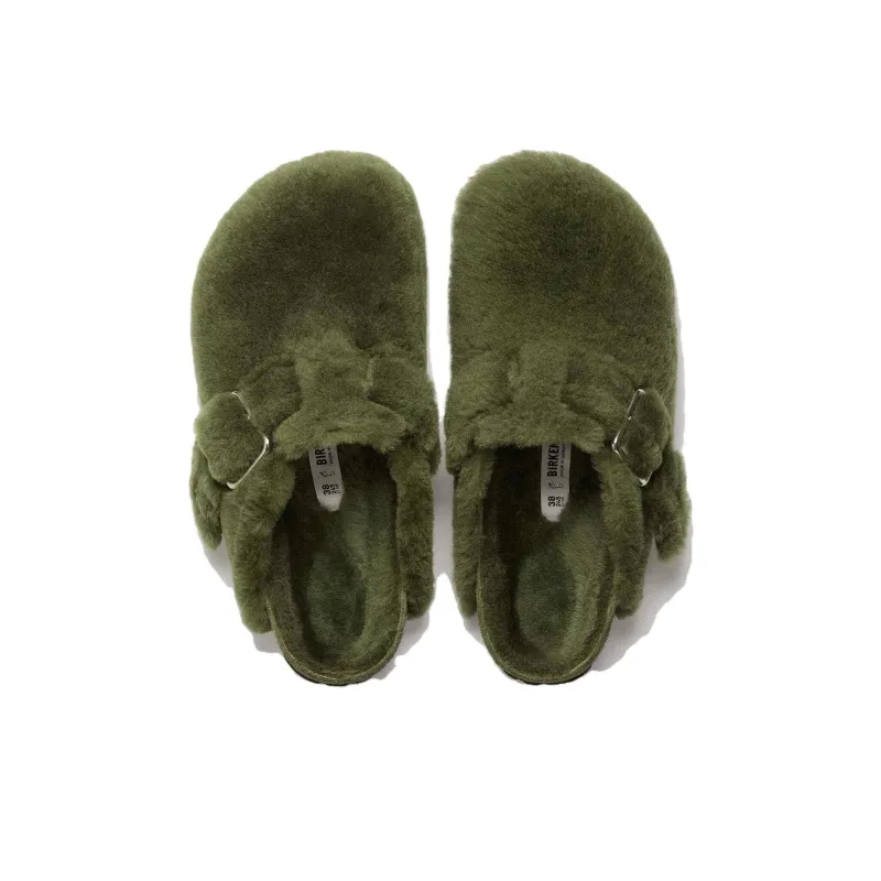 Birkenstock Boston 1774 Shearling Slippers-2