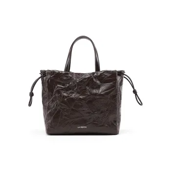 LA FESTIN Top Grain Cow Leather Handbag Regular Women's Multicolor