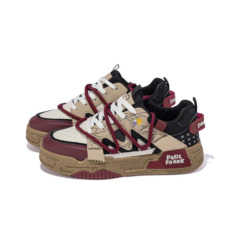 PAUL FRANK Slip Resistant, Abrasion Resistant, Lightweight Low Top Skateboard Shoes Unisex-11