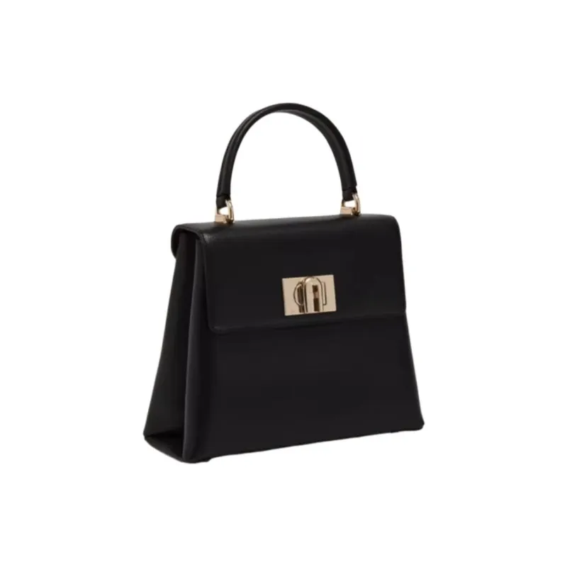 Furla 1927 Collection Cow Leather Shoulder Bag Crossbody Bag Handbag Small Size Women's Multicolor-2