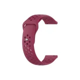 Breathable Reverse Buckle Style, Burgundy