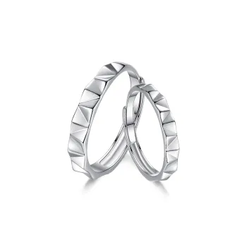 NUSQ Sterling Silver Rings Unisex