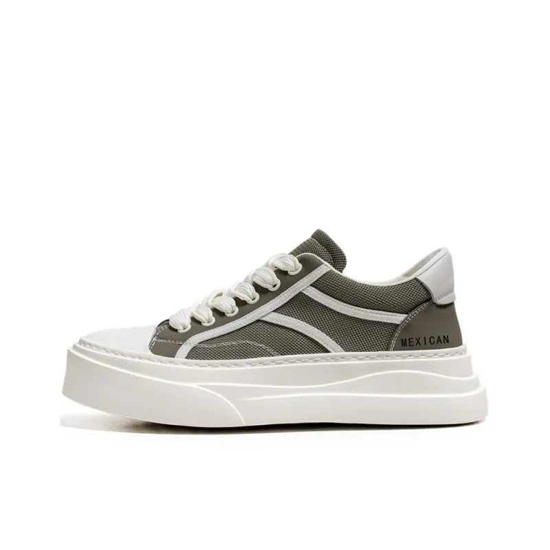 MEXICAN Anti Slip And Wear Resistant Support With Height Increasing Function Skateboard Shoes Men's-5