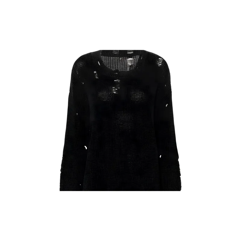 R13 Distressed Knitted Dress-5