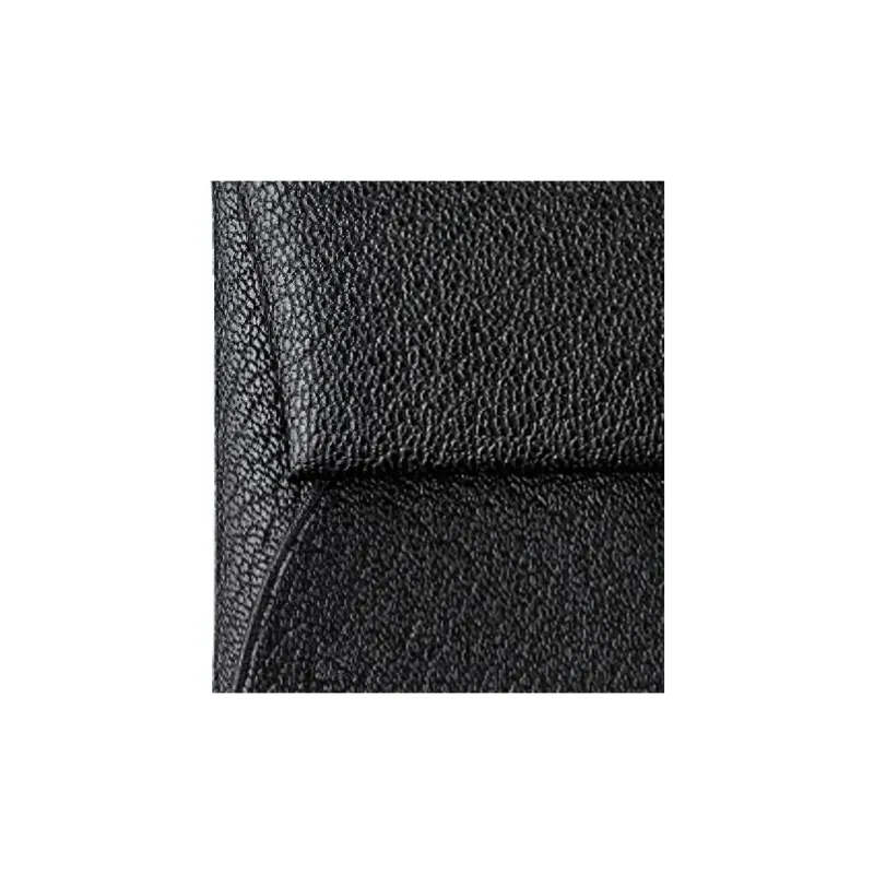 HERMES Bastia Goatskin Coin Purse Card Holder, Wallet Women's Black-3