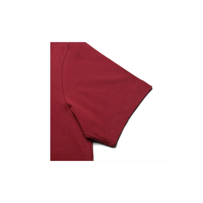 Zzegna T Shirts Men Brick Red-2